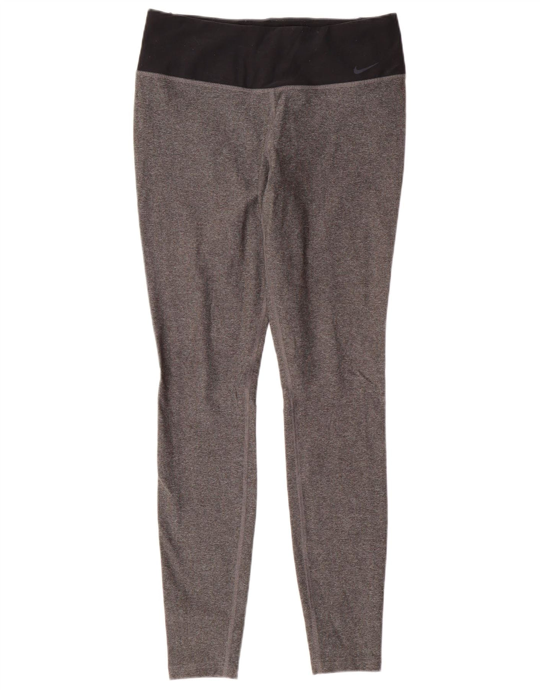 Damskie legginsy NIKE Dri Fit UK 12, poliester w kolorze średnioszarym