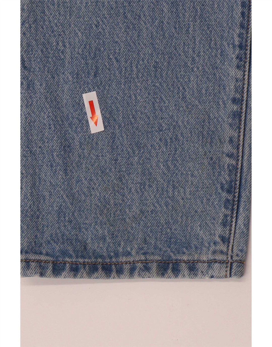 Damskie jeansy Levi's 501 Straight W25 L30 Niebieskie bawełniane