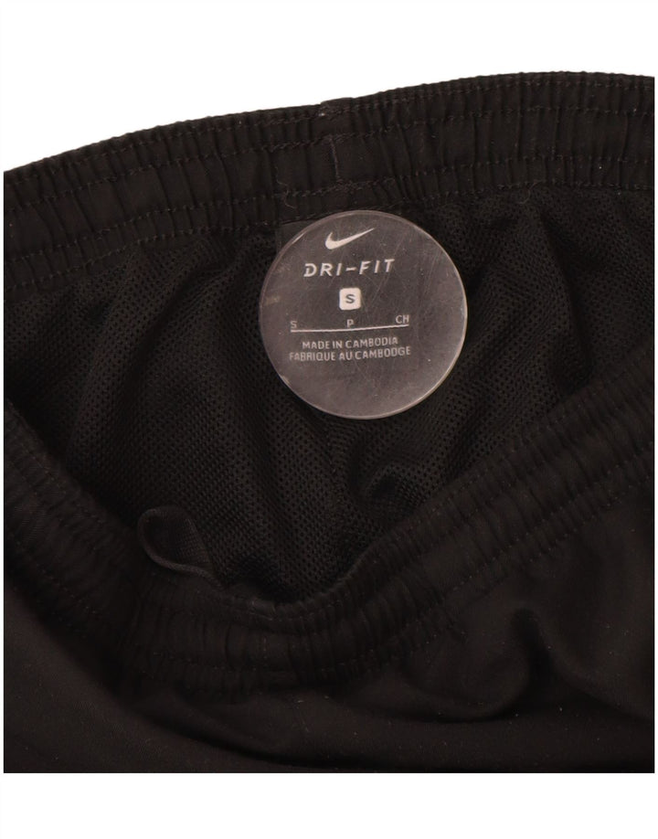 Męskie spodnie dresowe Nike Dri Fit, małe, czarne, poliestrowe