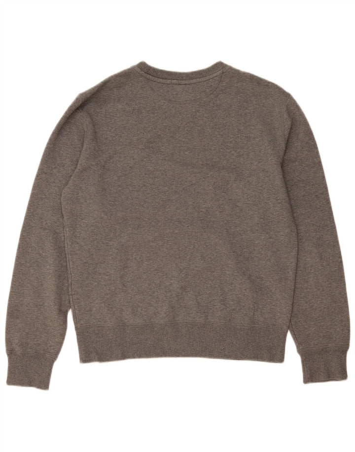 Męska bluza z grafiką Puma, średnioszara, nakrapiana