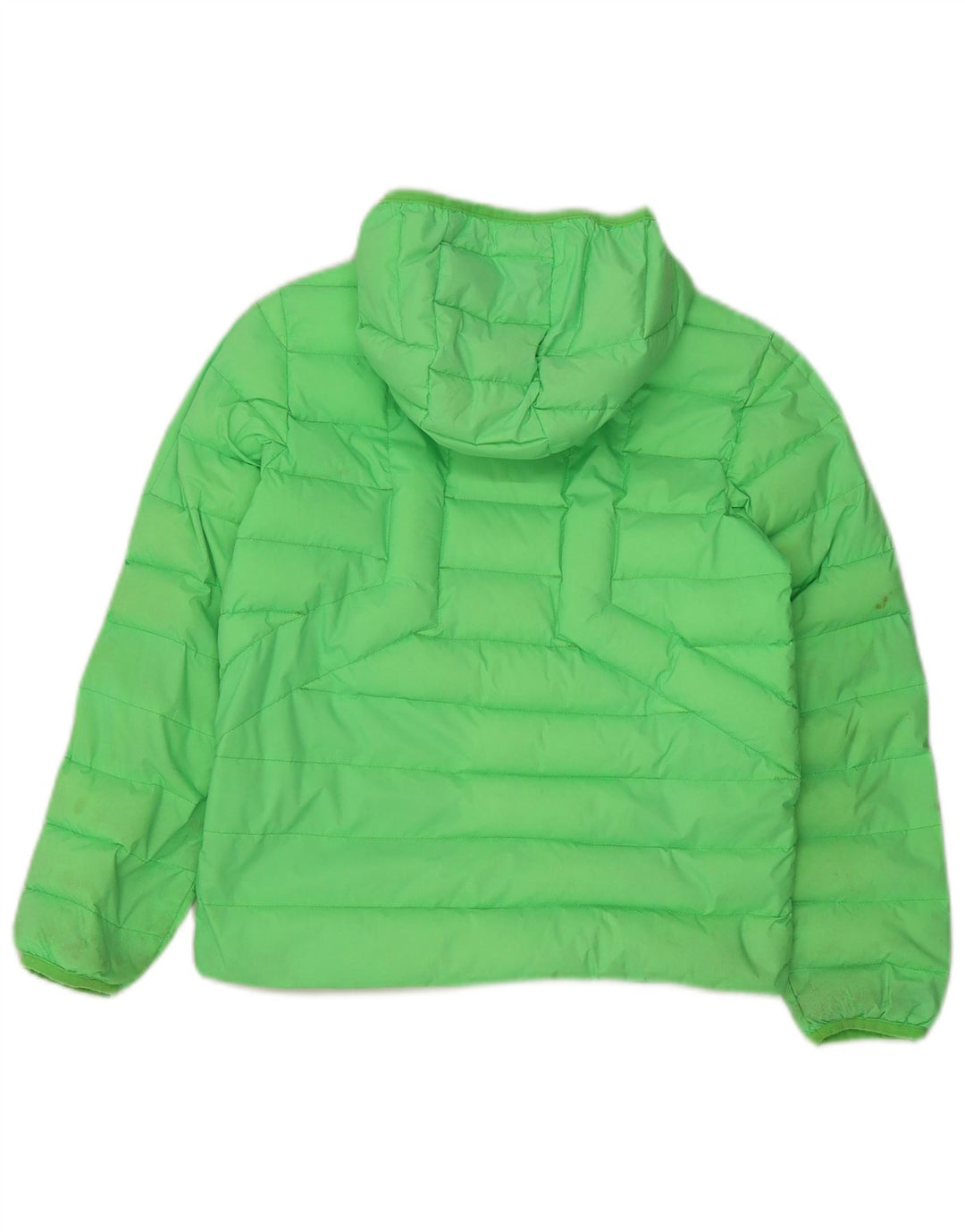 Chłopięca, wyściełana kurtka z kapturem Diesel, 10-11 lat, zielony nylon