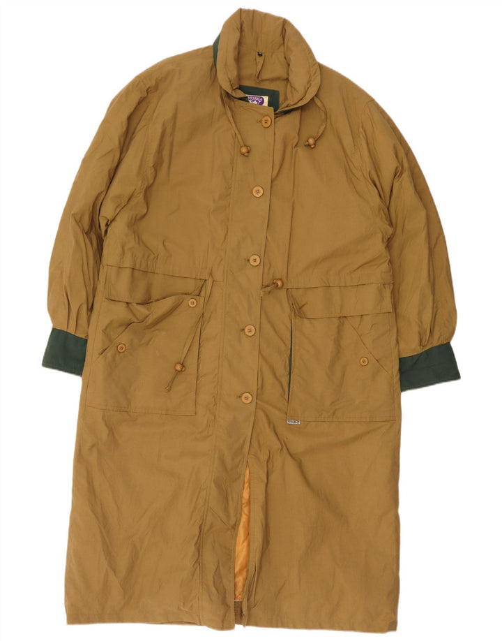 Damski trencz oversize Yessica EU 38, bawełna w kolorze średniego khaki
