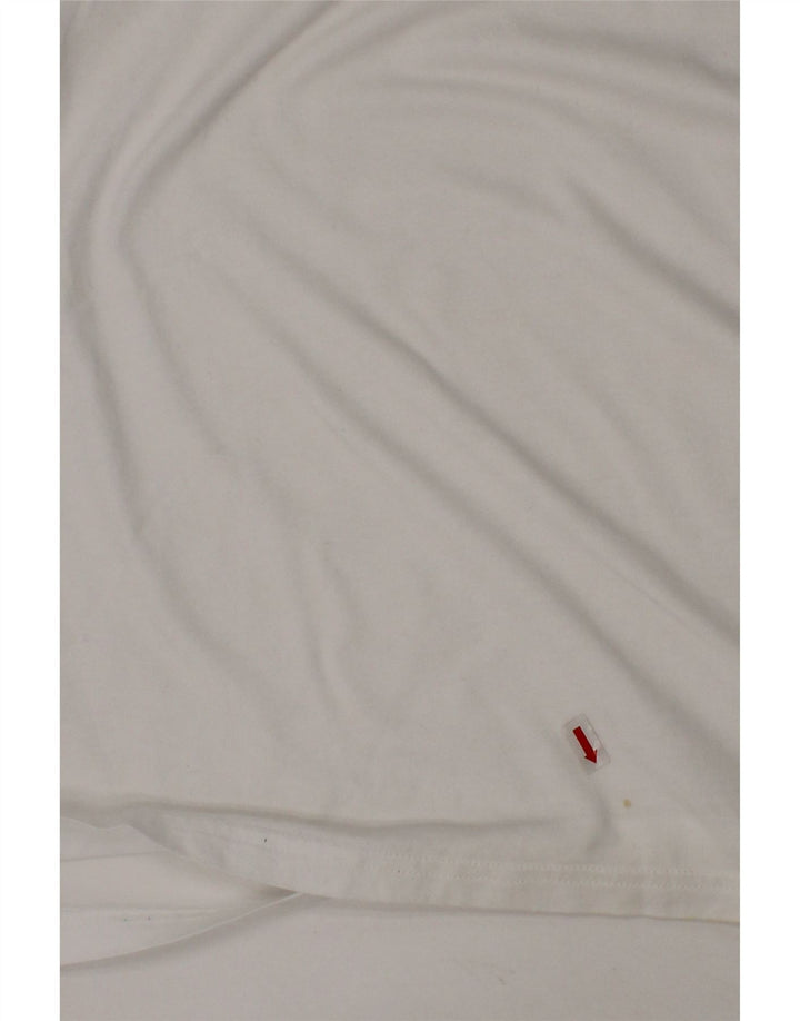 PUMA Girls T-Shirt Top 15-16 Years White Vintage Puma and Second-Hand Puma from Messina Hembry 