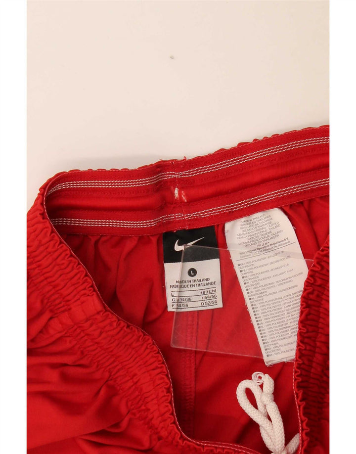 Męskie spodenki sportowe Nike Graphic UK 34/36, duże, czerwone, poliestrowe