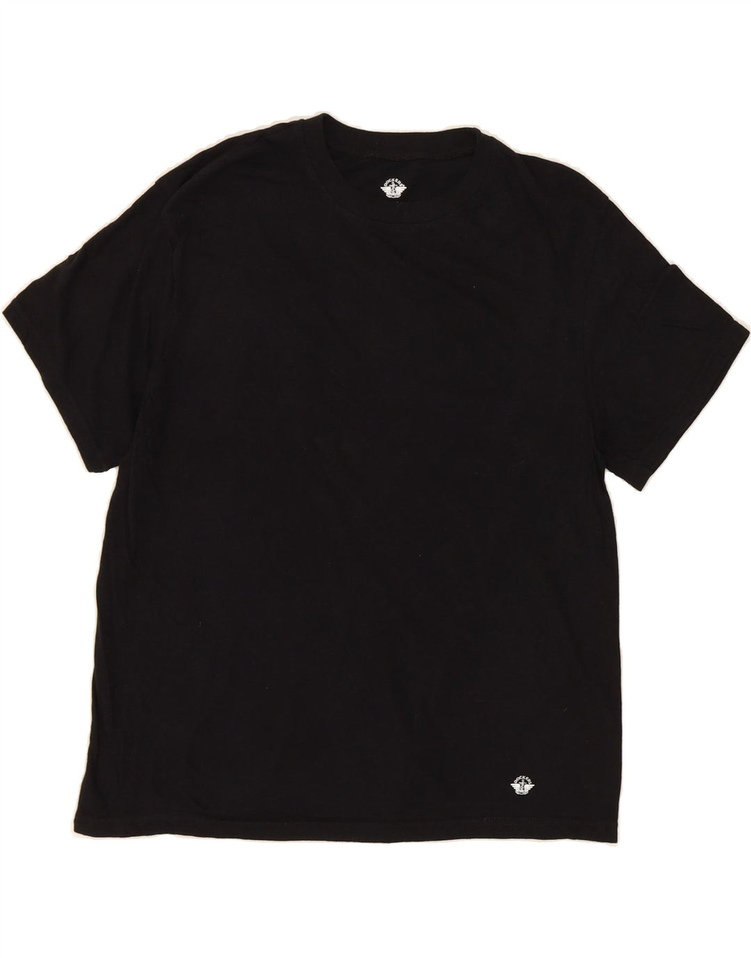 DOCKERS Womens T-Shirt Top UK 16 Large Black Cotton Vintage Dockers and Second-Hand Dockers from Messina Hembry 