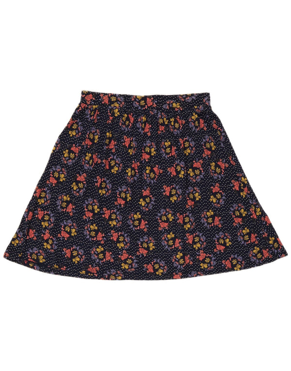 Damska spódnica o linii A Fat Face UK 12 Medium W30 Wielobarwna kwiatowa wiskoza