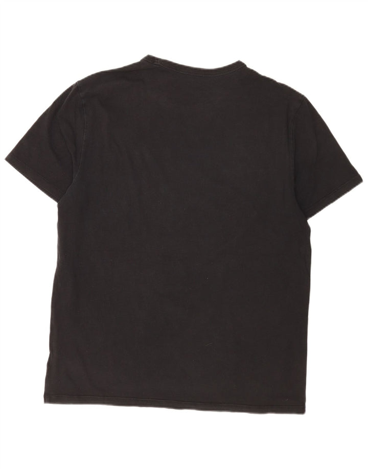 Męski t-shirt Gap, duży, czarny, bawełniany