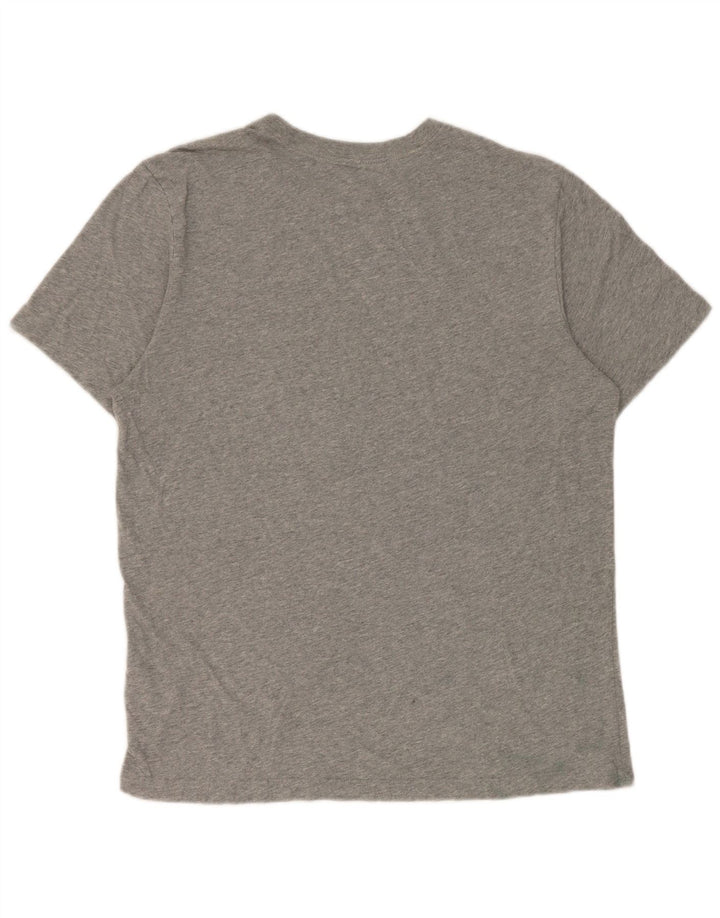 T-shirt męski Nike, średnioszary, bawełniany