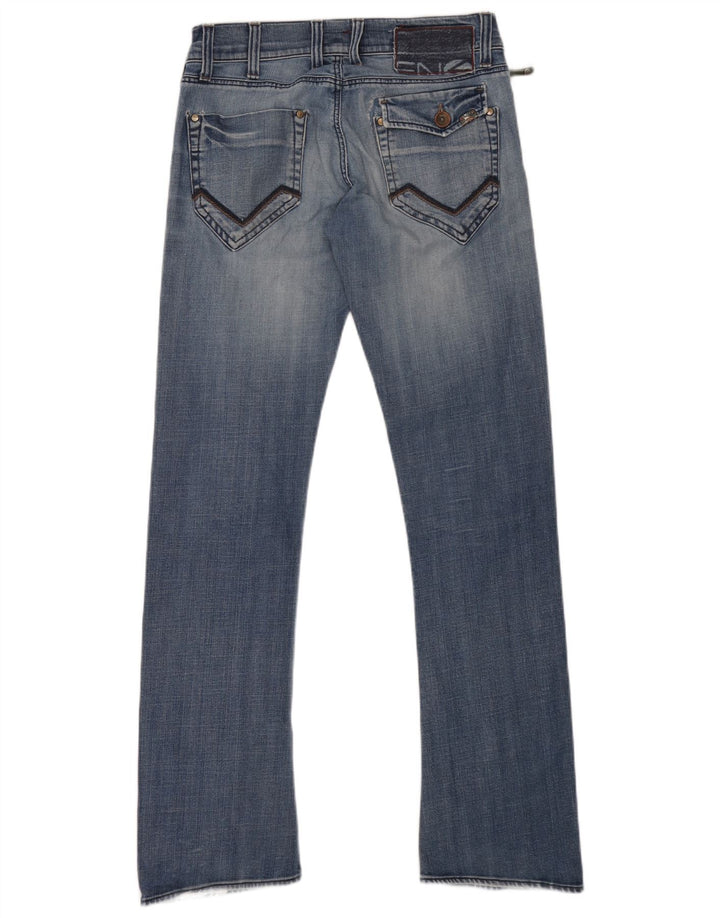 Męskie dżinsy Bootcut Energie W32 L34, niebieska bawełna
