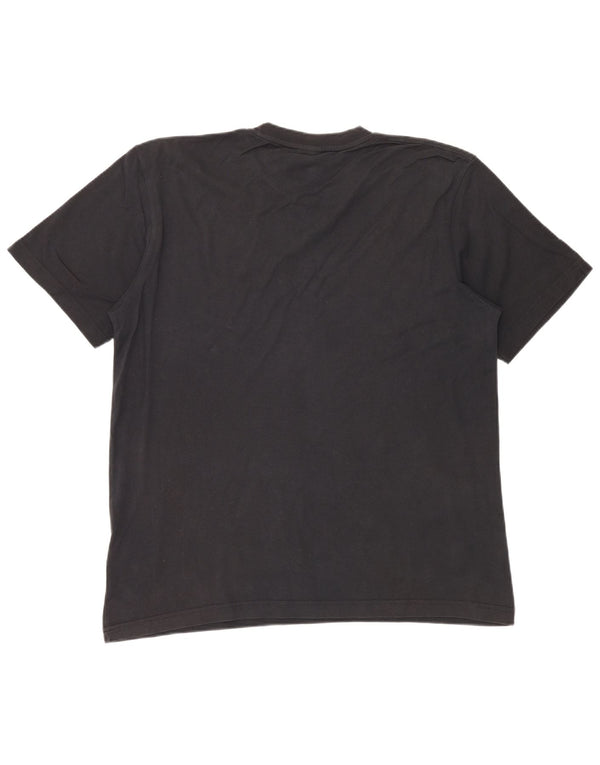 Męska koszulka z grafiką NIKE Top UK 45/47 XL, czarna, bawełniana