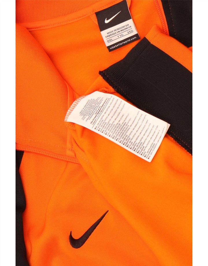 Męska bluza dresowa Nike KNVB Graphic, 2XL, kolor pomarańczowy