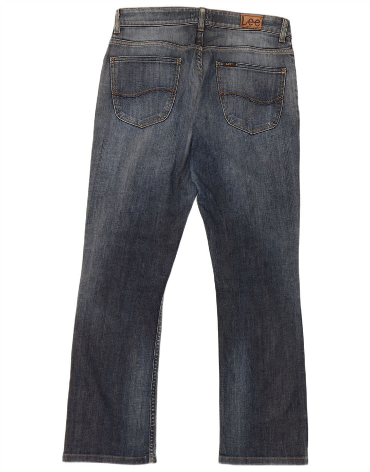 Damskie jeansy Lee Cameron Bootcut W34 L28 Niebieskie bawełniane