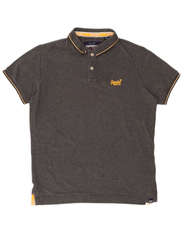 Męska koszulka polo Superdry XL, szara
