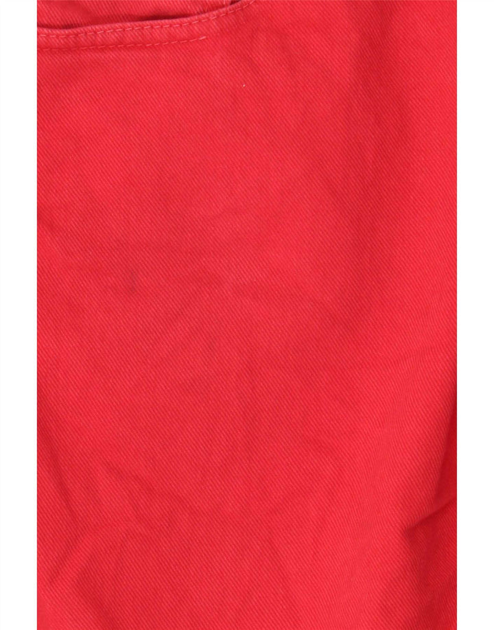 Męskie spodenki jeansowe Zara EU 40 Medium W31 czerwone