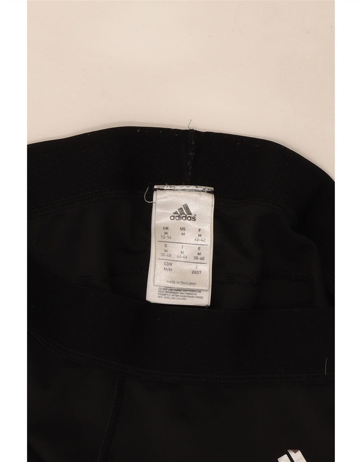 Damskie legginsy Adidas Graphic UK 12/14 Średni czarny poliester