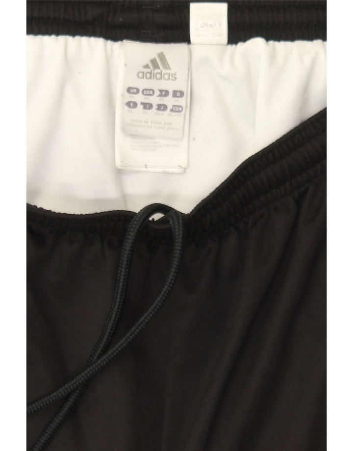 ADIDAS Mens Sport Shorts XL Black Polyester Vintage Adidas and Second-Hand Adidas from Messina Hembry 