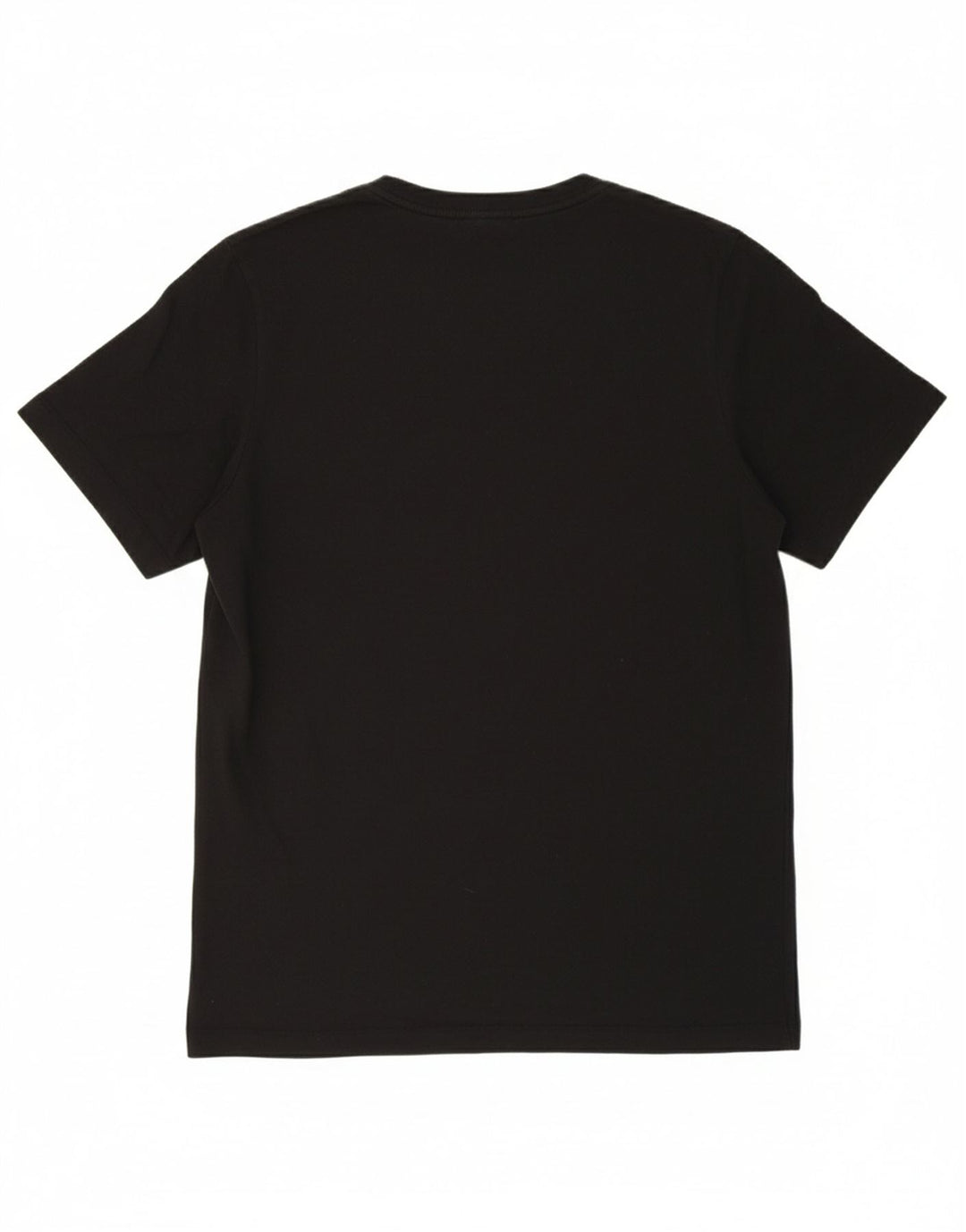 NIKE Mens Graphic T-Shirt Top Medium Black Cotton