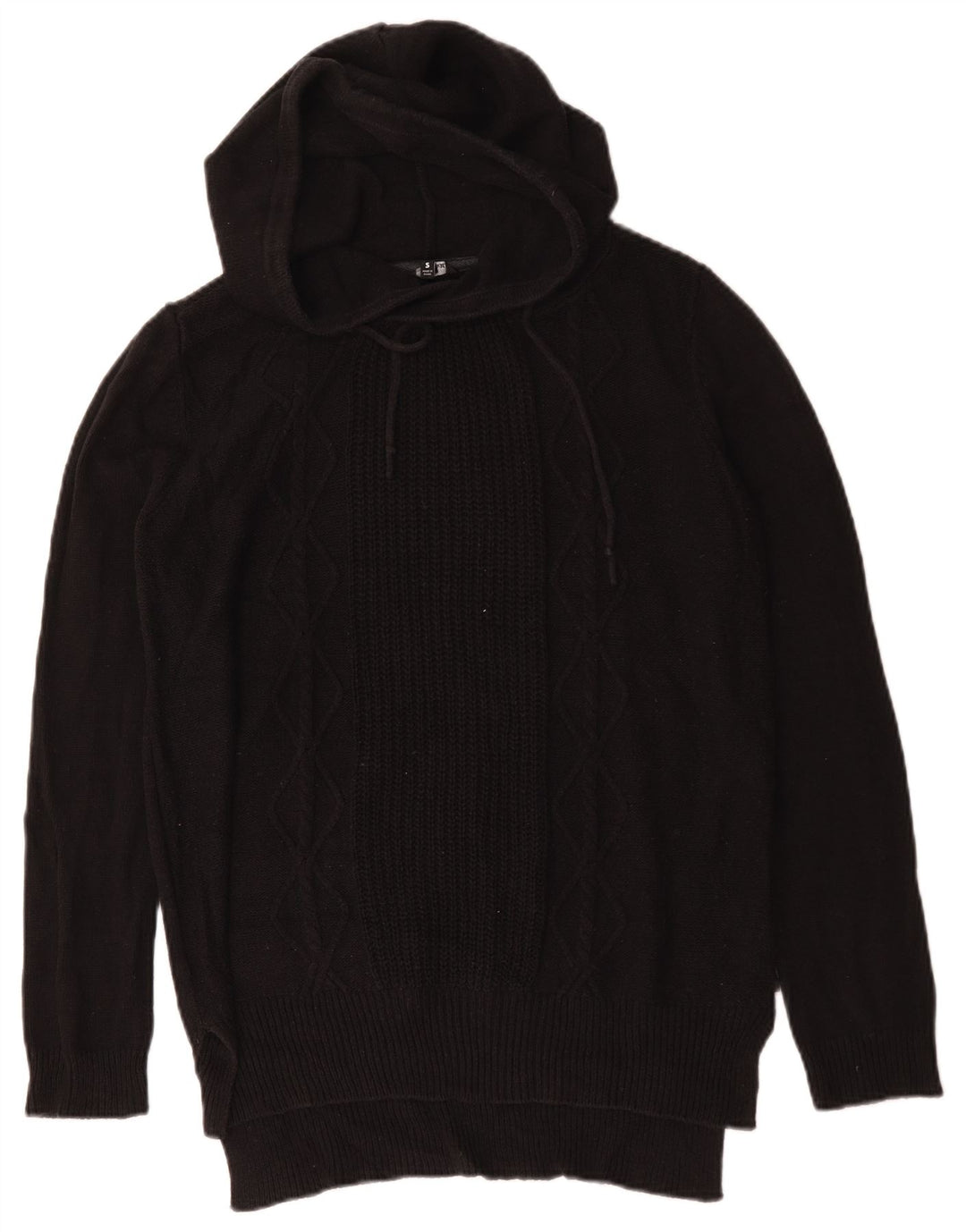 Damski sweter oversize Hurley UK 10 Small, czarny, bawełniany