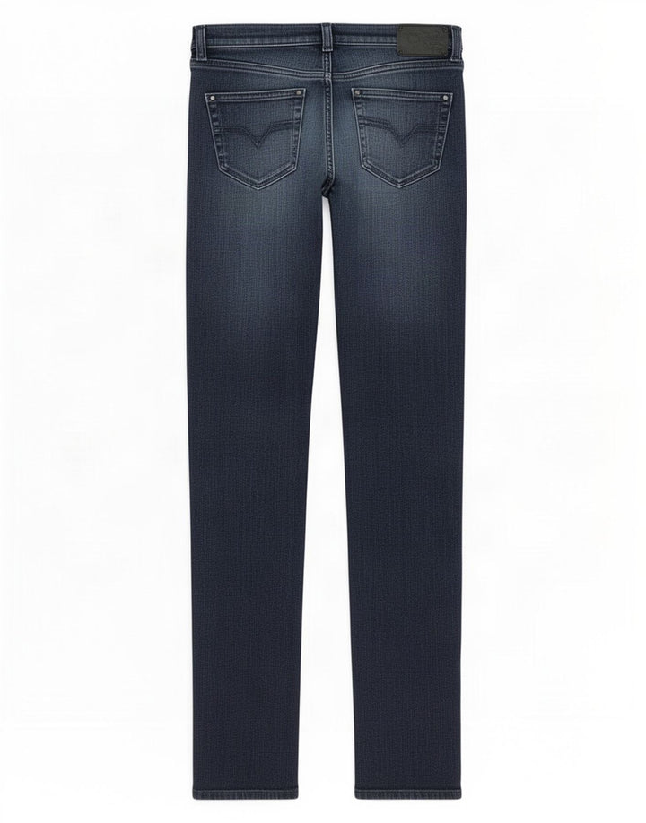 Damskie jeansy Diesel Slim W29 L33 Niebieskie bawełniane