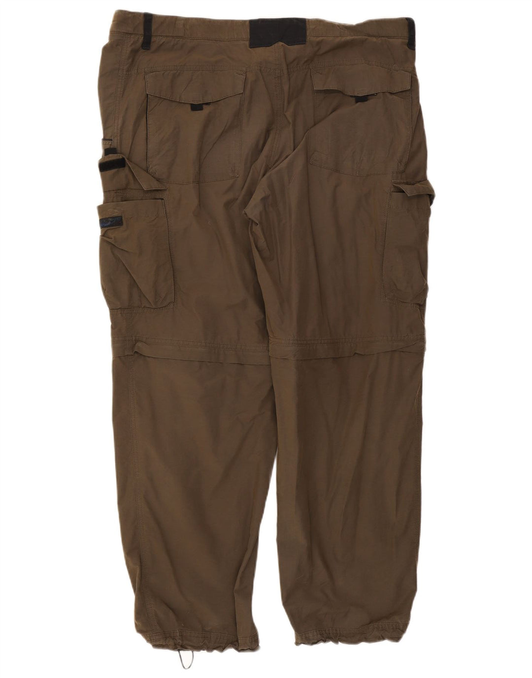 Męskie spodnie cargo Marks & Spencer Active o regularnym kroju W42 L31, bawełna khaki