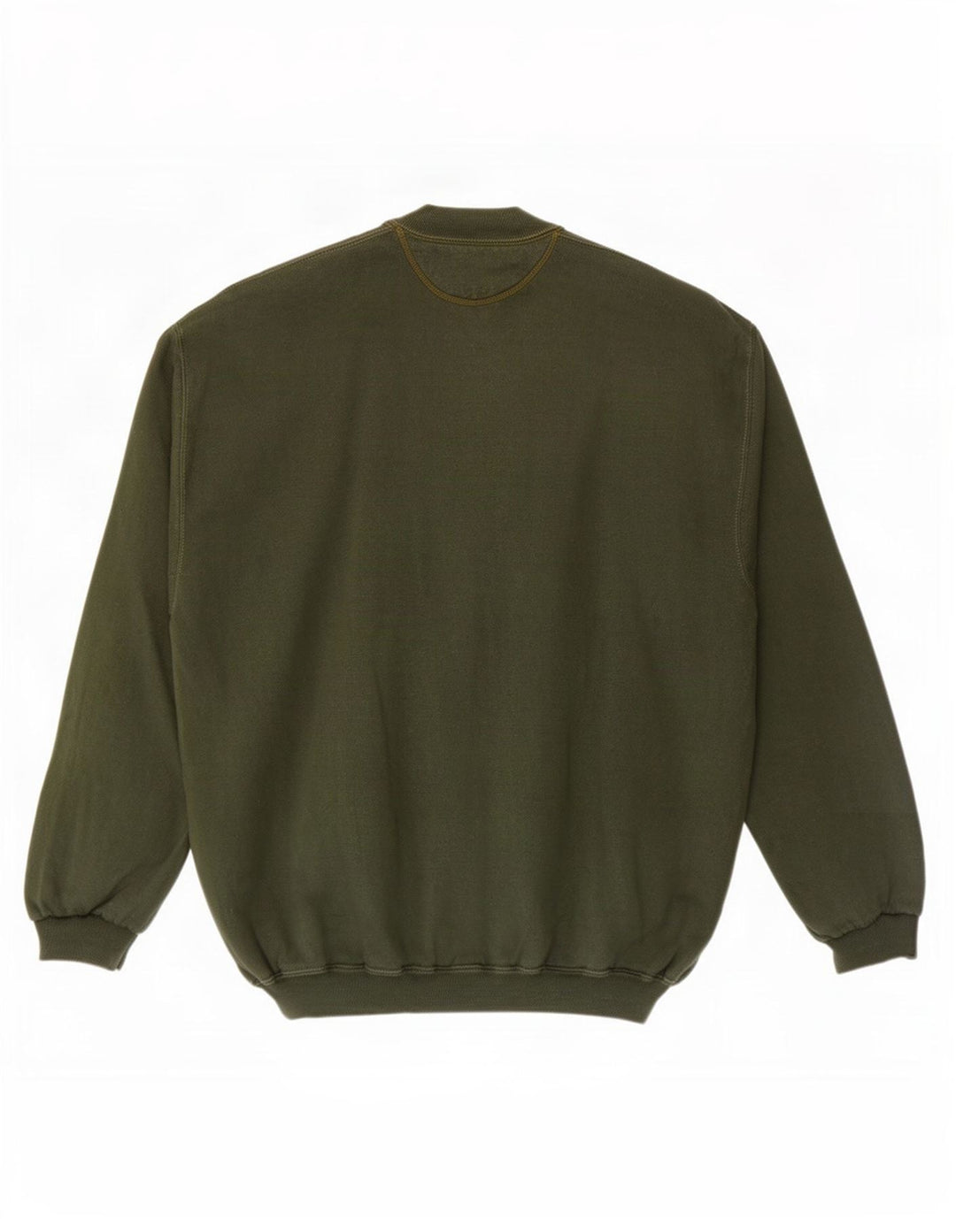Męski sweter rozpinany Rifle XL, bawełniany khaki