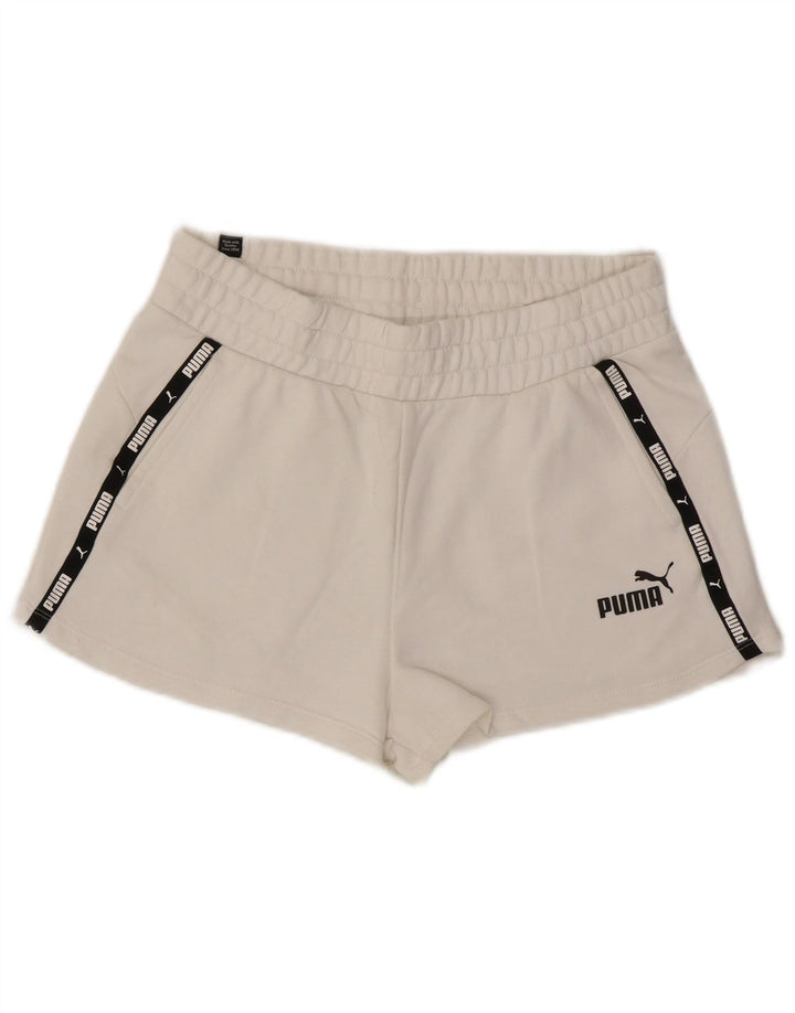 Damskie spodenki sportowe Puma Graphic UK 10 Small White