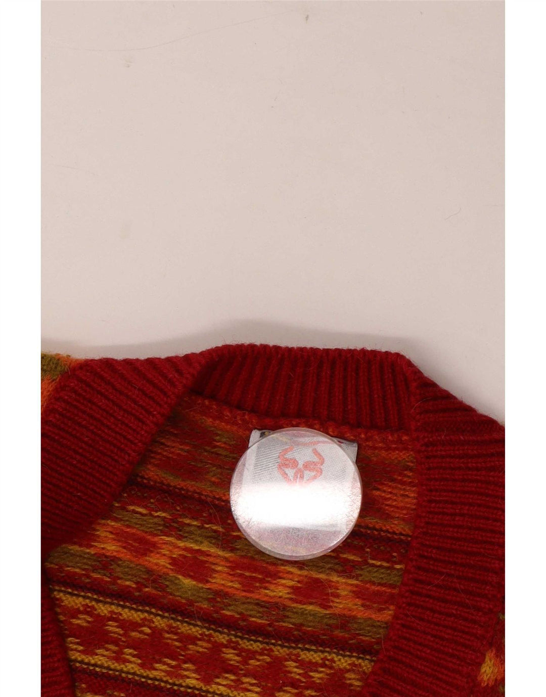 Sweter damski Stefanel Cardigan UK 16 Large Wielobarwny Fair Isle