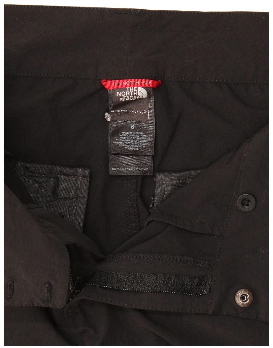 Damskie spodnie cargo The North Face US 6 Medium W30 L30 czarne