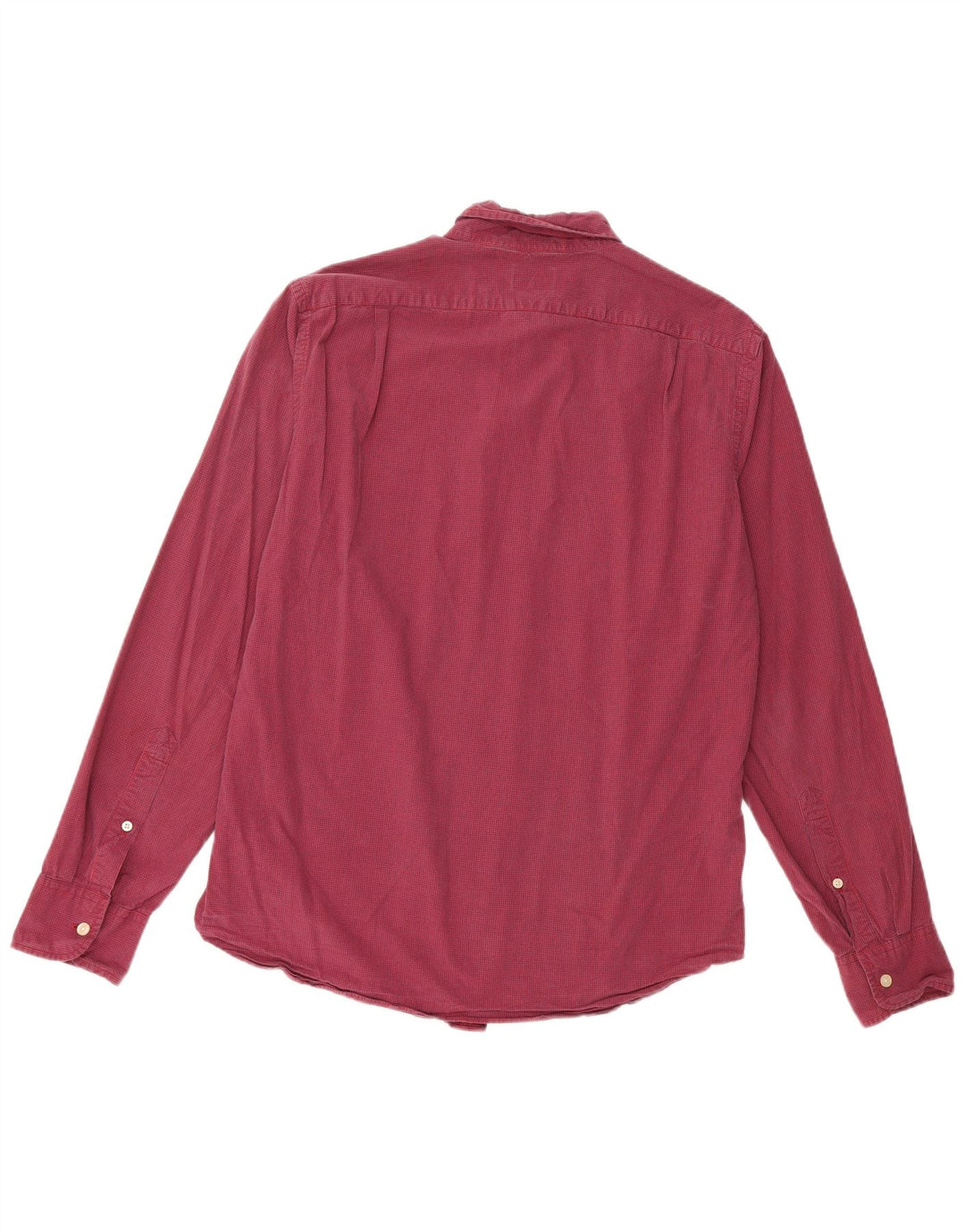 J. CREW Męska dopasowana koszula o dopasowanym kroju, bawełniana w średnią czerwoną kratkę