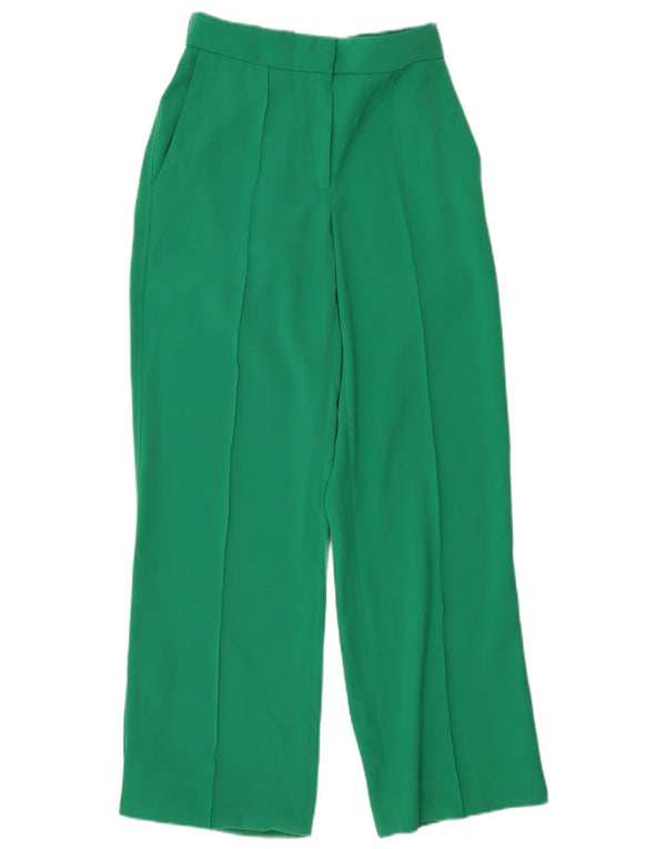 Damskie spodnie chino Reiss Petite Loose Fit UK 6 XS W24 L29 Zielone