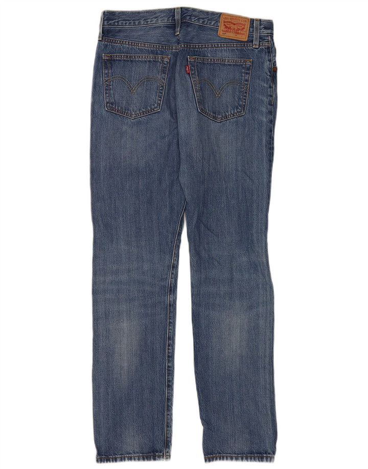 Damskie proste dżinsy Levi's W29 L32 Niebieskie bawełniane