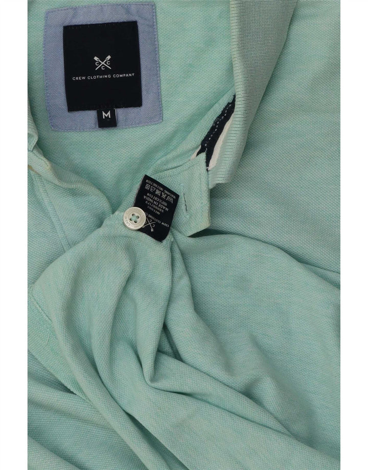 Męska koszulka polo Crew Clothing Średnia zielona bawełna
