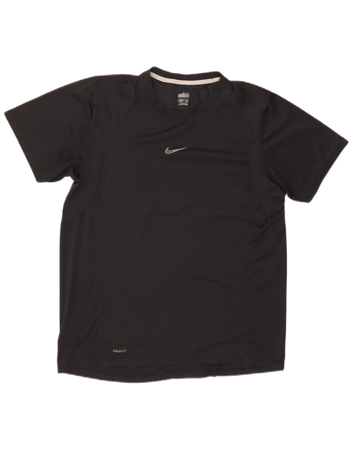 T-shirt męski Nike Dri Fit Top UK 42/44, duży, czarny poliester
