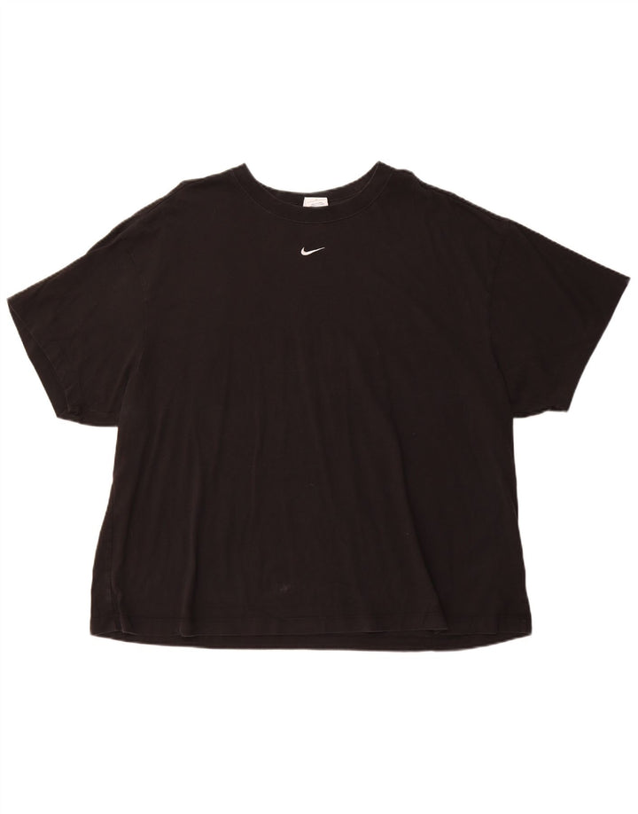 Damska koszulka NIKE Top UK 20 2XL Czarna, bawełniana