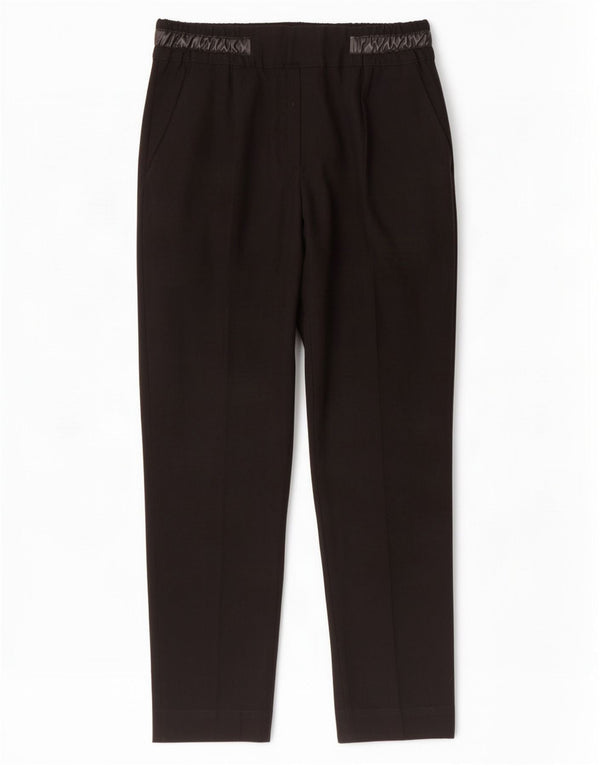 Spodnie damskie Zara Crop Slim Chino, małe W26 L25, czarne