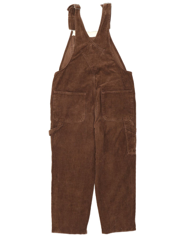 Spodnie sztruksowe RIFLE Carpenter Dungarees W34 L30 Brązowa bawełna