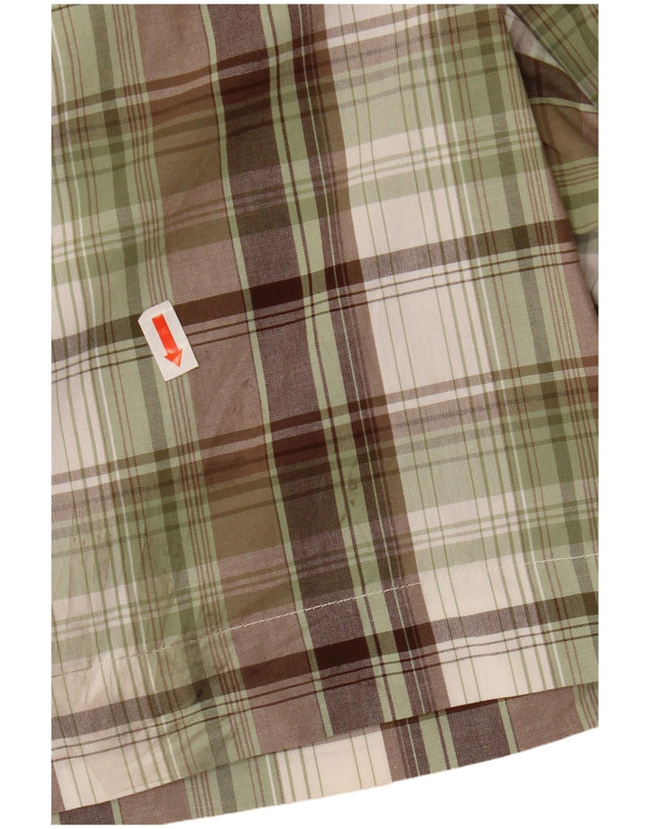 Damskie spodenki Chino IZOD US 8 Medium W32 Khaki, bawełna w kratkę