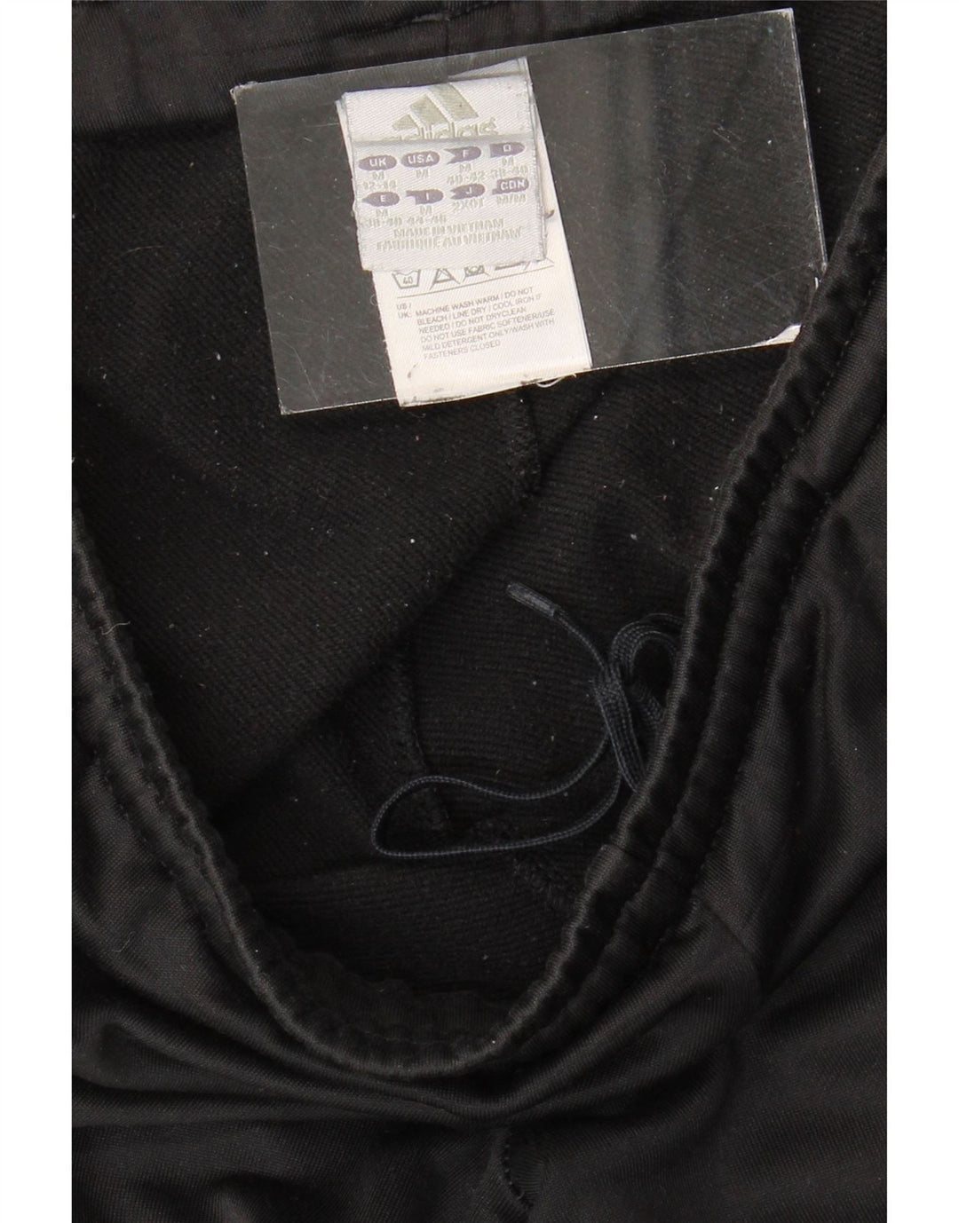 Damskie spodnie dresowe Adidas UK 12/14 Średni czarny poliester