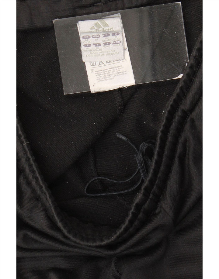 Damskie spodnie dresowe Adidas UK 12/14 Średni czarny poliester