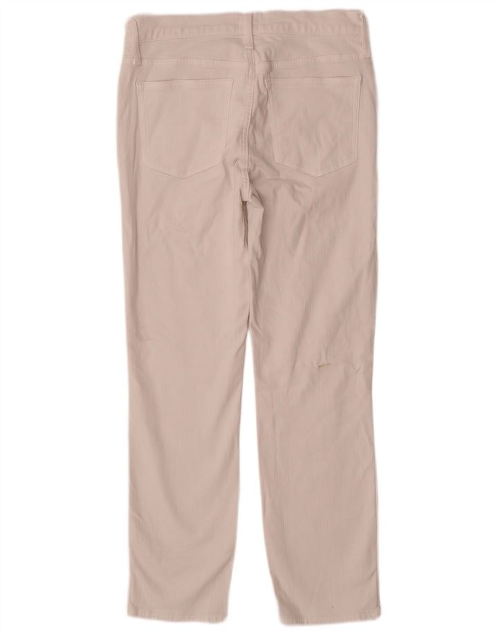 Proste spodnie damskie J. Crew W29 L28 Białe