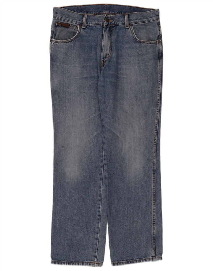 Męskie jeansy Wrangler Texas Straight W34 L30 Niebieskie, bawełniane