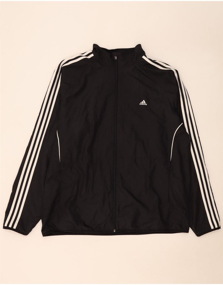 Adidas Męska bluza dresowa XL Czarny poliester