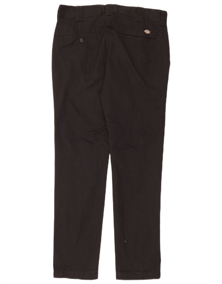Męskie spodnie chino Dickies Slim Fit W32 L32 Czarny poliester