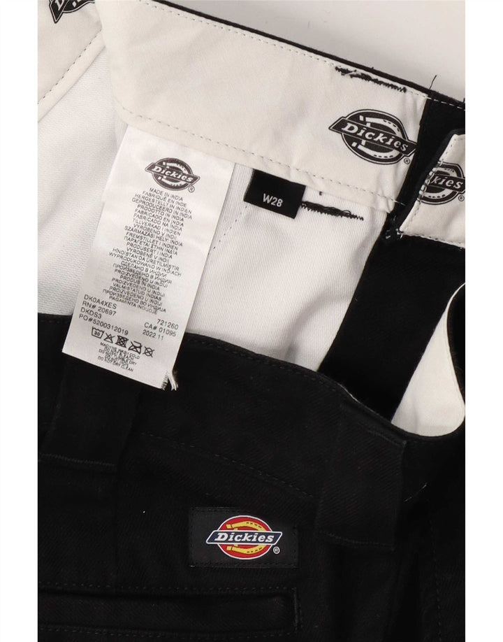 Męskie spodenki chino Dickies W28 małe czarne bawełniane