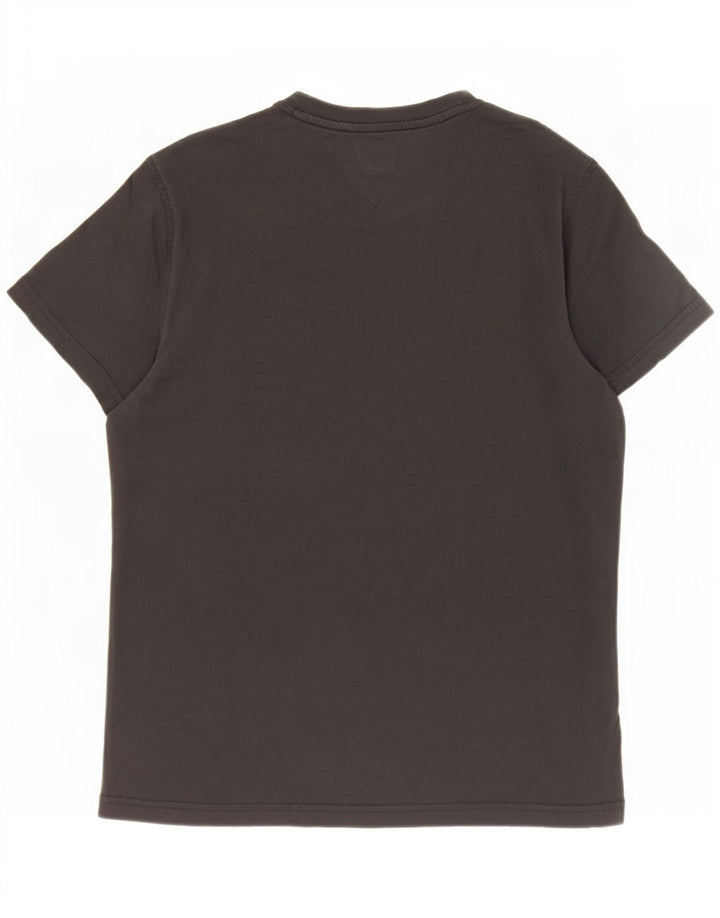 T-shirt damski Tommy Hilfiger Top UK 16, duży, czarny