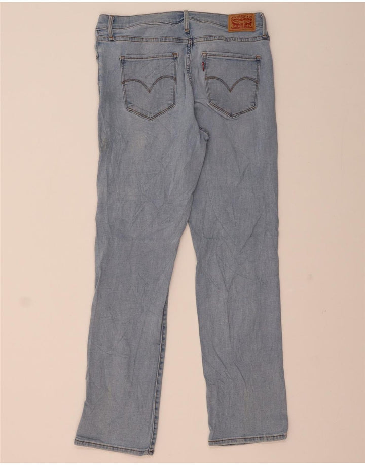 Damskie dżinsy Levi's 314 Shaping Straight W32 L30 Niebieska bawełna