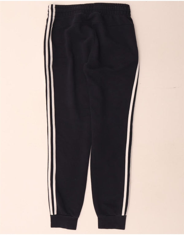 Damskie spodnie dresowe Adidas Joggers UK 8/10 Małe, granatowe, bawełniane