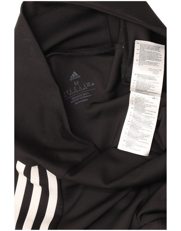 Damskie legginsy Adidas Aeroready UK 12/14, średni czarny poliester