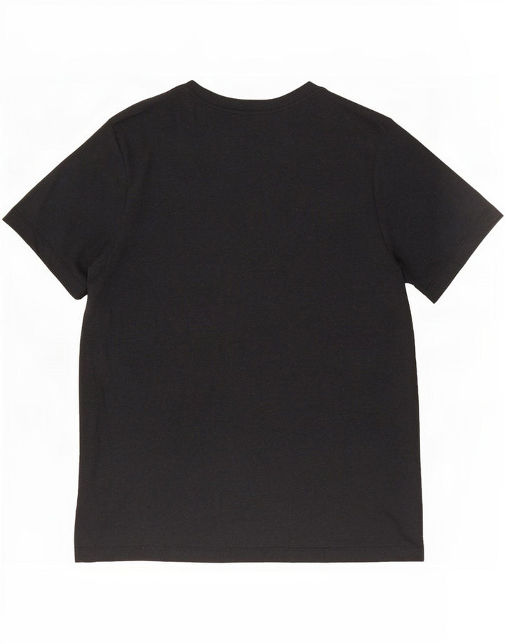 Męski T-shirt Nike Dri Fit z grafiką, duży, czarny poliester