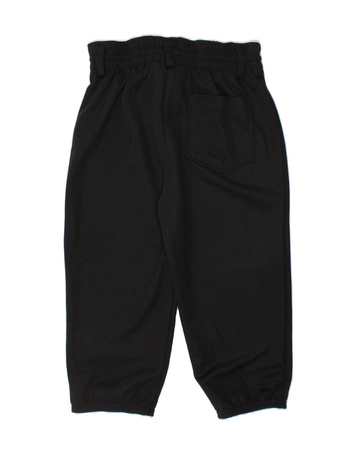 ADIDAS Boys Tracksuit Trousers Joggers 6-7 Years Small Black Polyester Vintage Adidas and Second-Hand Adidas from Messina Hembry 
